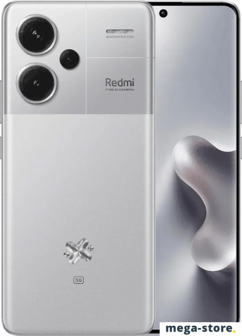 Смартфон Xiaomi Redmi Note 13 Pro+ 5G 12GB/512GB с NFC международная версия (серебристый)