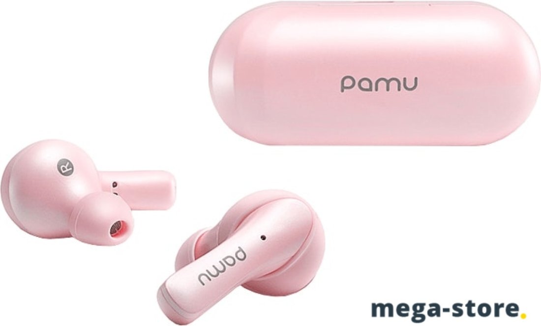 Наушники Padmate Slide Mini T6C (розовый)