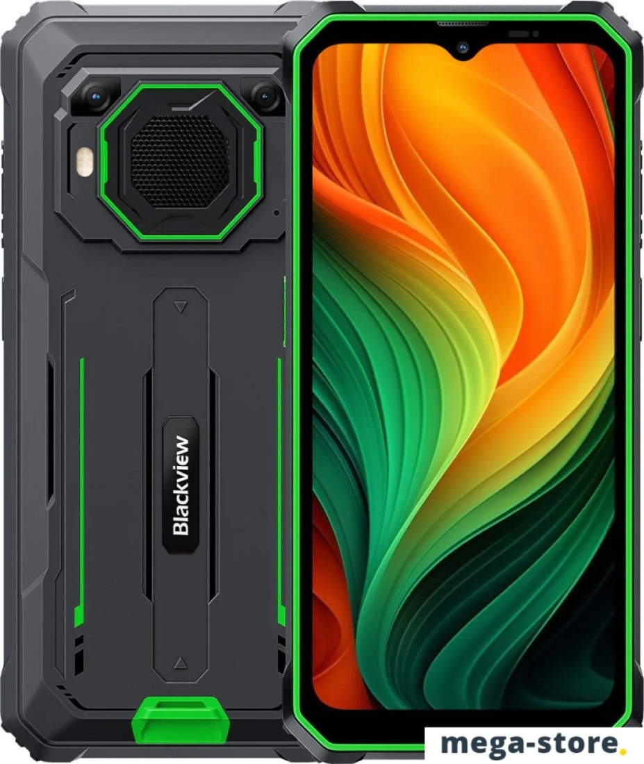Телефон Blackview BV6200 Plus 8GB/128GB (зеленый)