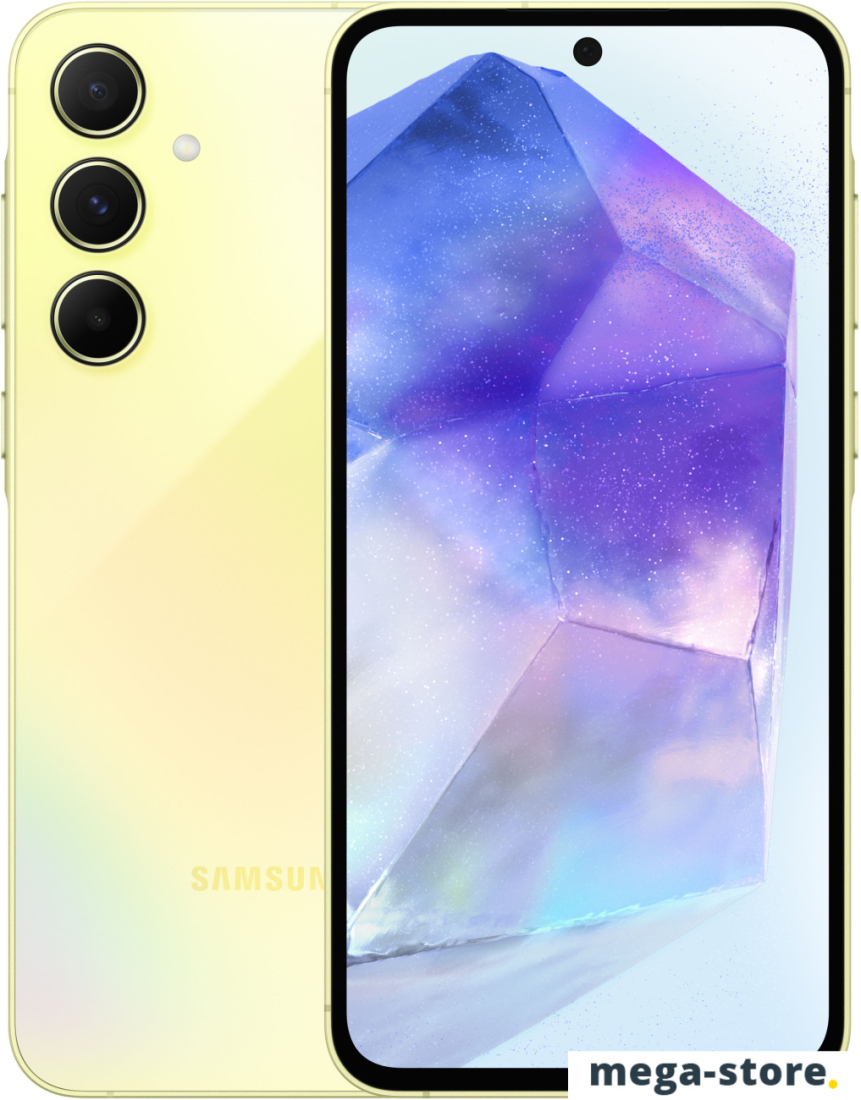 Смартфон Samsung Galaxy A55 SM-A556E 8GB/256GB (желтый)