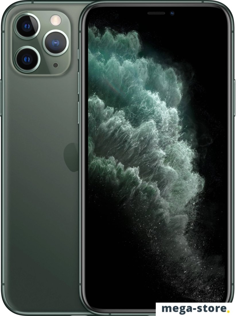 Смартфон Apple iPhone 11 Pro Max 512GB (темно-зеленый)