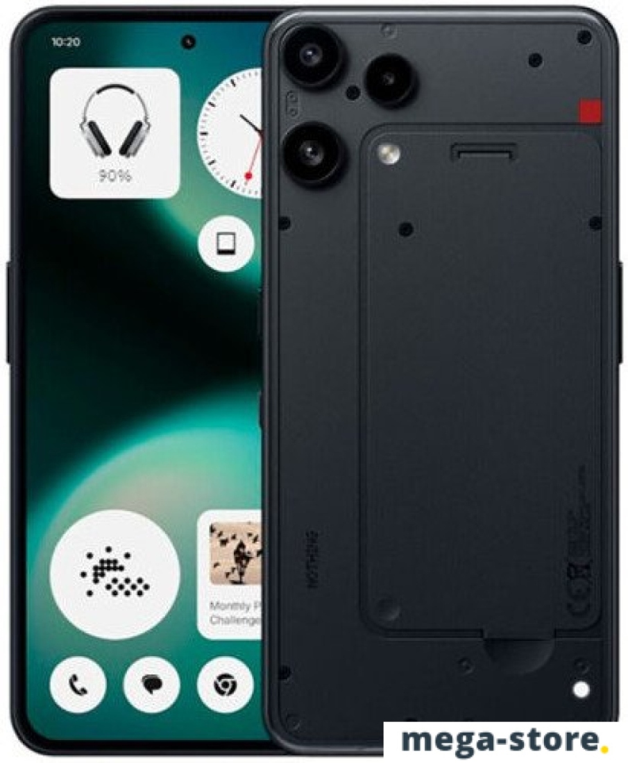 Телефон Nothing Phone (3a) Lite eSIM 8GB/128GB (черный)