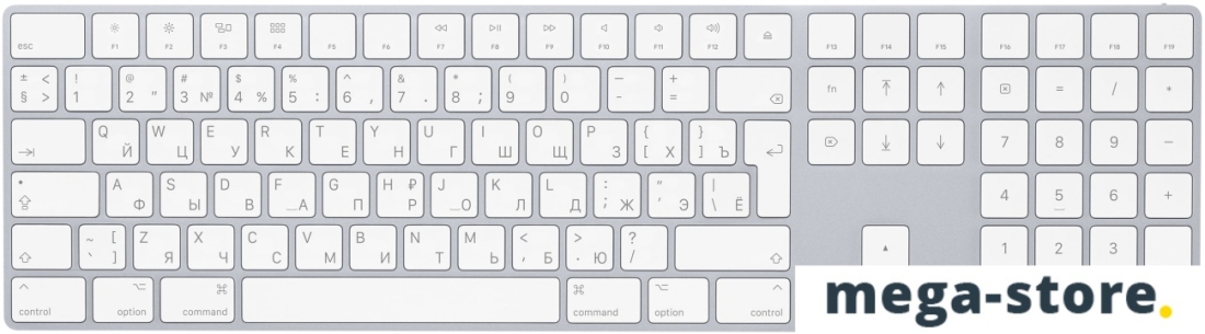 Клавиатура Apple Magic Keyboard с цифровой панелью MQ052RS/A