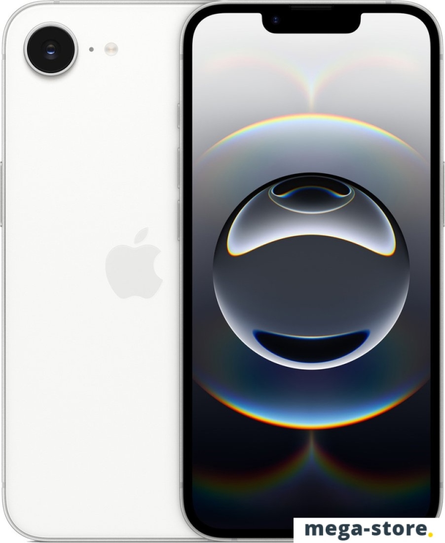 Телефон Apple iPhone 16e Dual eSim 128GB (белый)