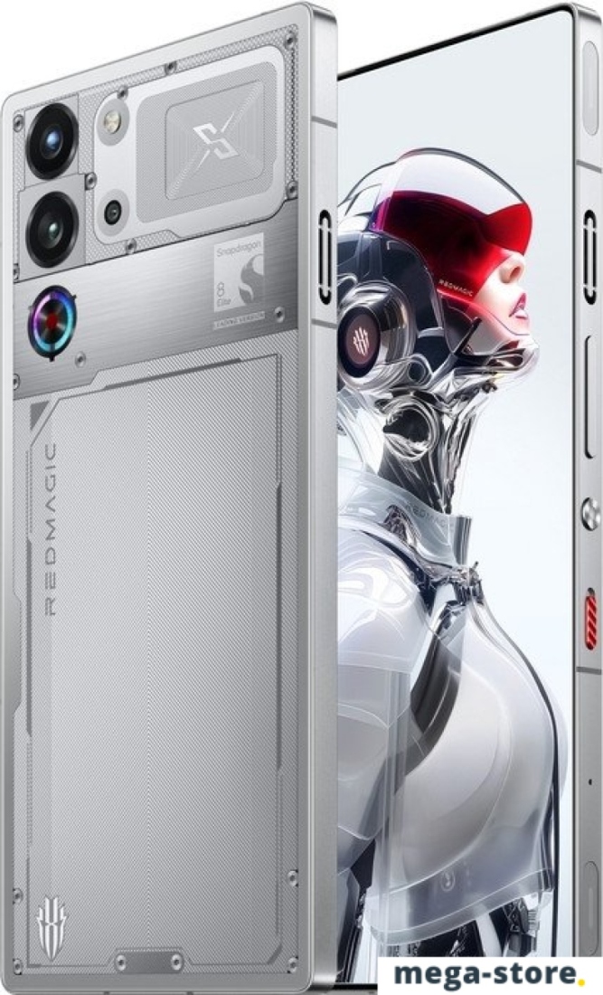 Телефон Nubia RedMagic 10S Pro NX789J 24GB/1TB международная версия (лунный свет)