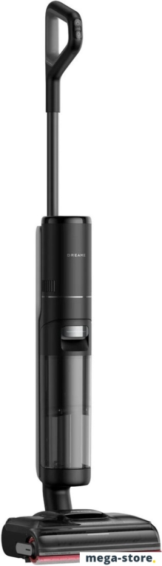 Вертикальный моющий пылесос Dreame H15S (евровилка, черный)