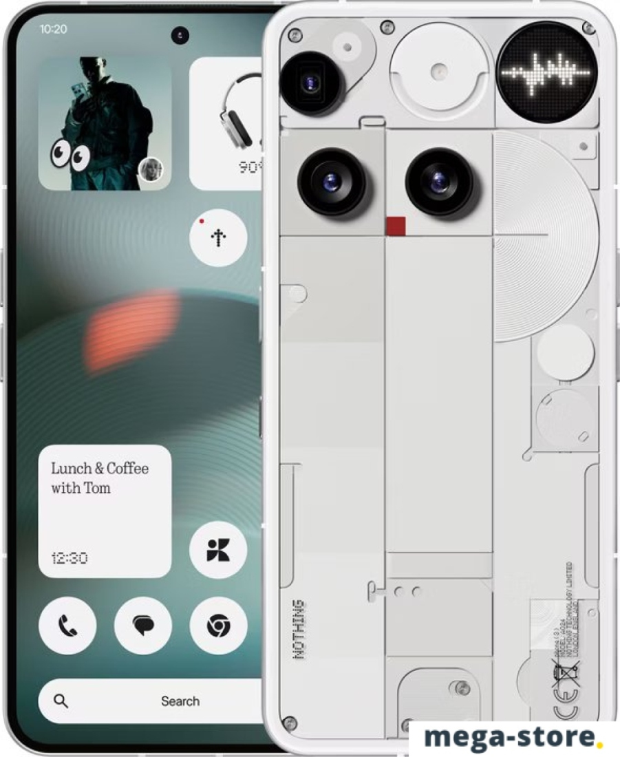 Телефон Nothing Phone (3) 12GB/256GB (белый)
