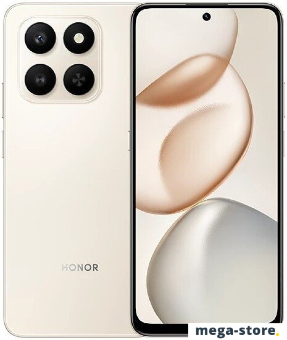 Телефон HONOR X7d 5G 6GB/128GB международная версия (пустынное золото)