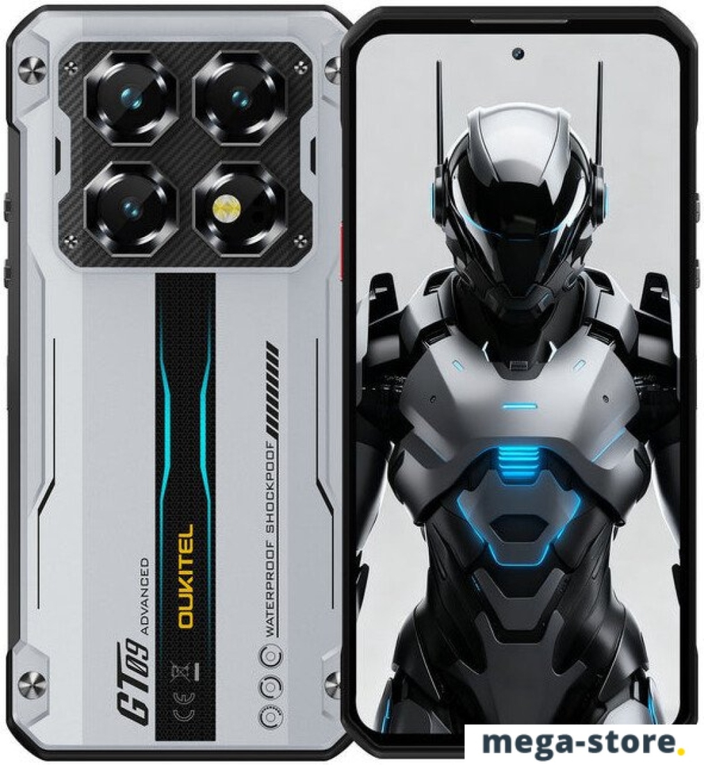 Телефон Oukitel WP60 16GB/512GB (серебристый)