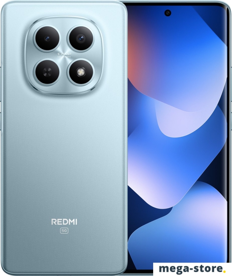 Телефон Xiaomi Redmi Note 15 5G 12GB/512GB международная версия (синий)