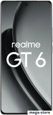 Смартфон Realme GT 6 16GB/512GB международная версия (зеркальный серебряный)