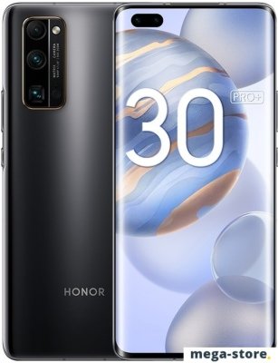 Смартфон HONOR 30 Pro+ EBG-AN10 8GB/256GB (полночный черный)
