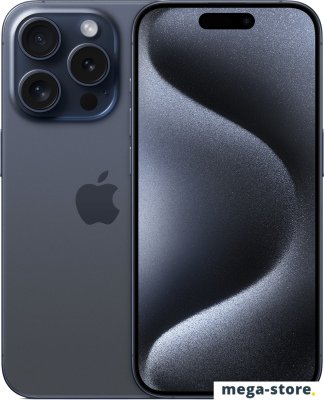 Смартфон Apple iPhone 15 Pro 1TB (синий титан)