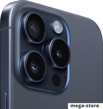 Смартфон Apple iPhone 15 Pro 128GB (синий титан)