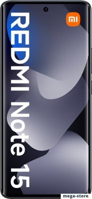 Телефон Xiaomi Redmi Note 15 8GB/256GB международная версия (черный)