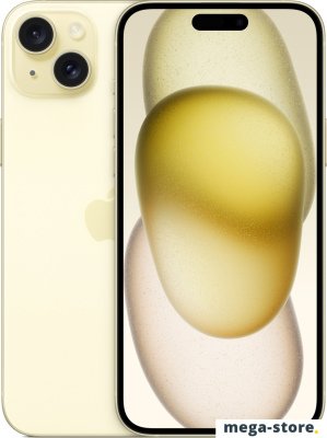 Смартфон Apple iPhone 15 Plus 256GB (желтый)