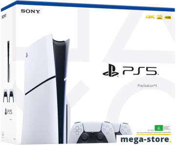 Игровая приставка Sony PlayStation 5 Slim (2 геймпада)