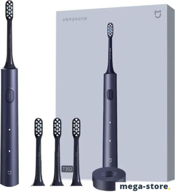 Электрическая зубная щетка Xiaomi Electric Toothbrush T302 MES608 (международная версия, темно-синий)