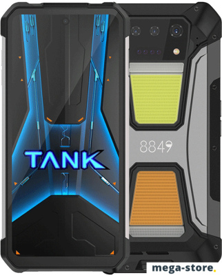 Смартфон Unihertz Tank 2 Pro 8GB/256GB (черный/серый)