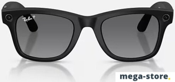 Умные очки Ray-Ban Meta Wayfarer Gen 2 RW4012 (large, черный матовый/графитовый)