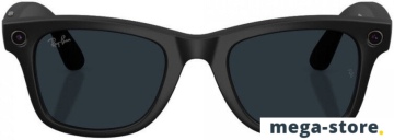 Умные очки Ray-Ban Meta Wayfarer Gen 2 RW4012 (черный матовый/прозрачный/серый)