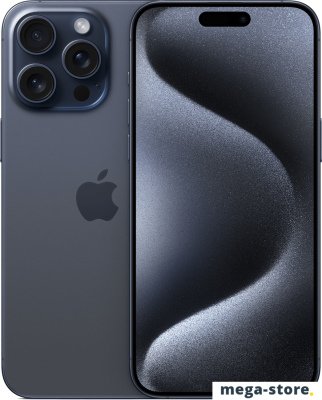 Смартфон Apple iPhone 15 Pro Max Dual SIM 1TB (синий титан)