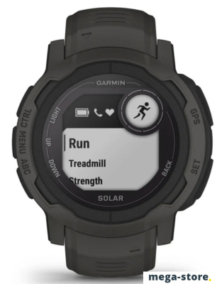 Умные часы Garmin Instinct 2 Solar (черный)