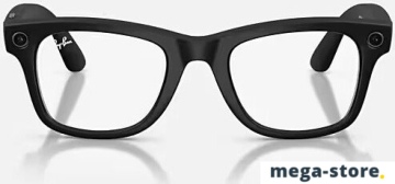 Умные очки Ray-Ban Meta Wayfarer Gen 2 RW4012 (large, черный матовый/прозрачный)