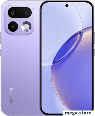 Телефон Realme 16 Pro 5G 8GB/256GB индийская версия (фиолетовый)