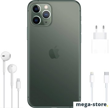 Смартфон Apple iPhone 11 Pro Max 512GB (темно-зеленый)