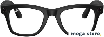 Умные очки Ray-Ban Meta Wayfarer Gen 2 RW4012 (черный матовый/прозрачный/серый)