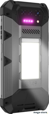 Телефон Unihertz 8849 Hike 12GB/512GB (черный/серый)