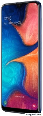 Смартфон Samsung Galaxy A20 3GB/32GB (синий)