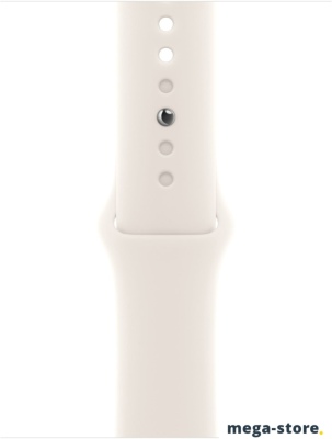 Умные часы Apple Watch SE 3 40 мм (алюминиевый корпус, звездный свет/звездный свет, спортивный силиконовый ремешок M/L)