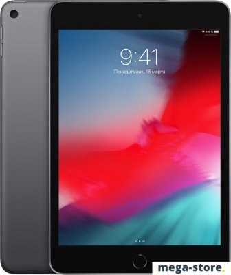 Планшет Apple iPad mini 2019 64GB MUQW2 (серый космос)
