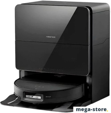 Робот-пылесос Roborock Robotic Vacuum Cleaner+Empty Wash Fill Dock S9 MaxV Ultra S90VER S9MVU52-02 (с русской озвучкой, черный)