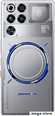 Телефон Nubia RedMagic 11 Pro 16GB/512GB международная версия (серебристый прозрачный)