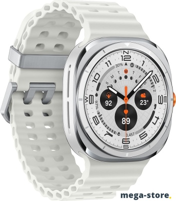 Умные часы Samsung Galaxy Watch Ultra 2025 47 мм LTE (белый титан)