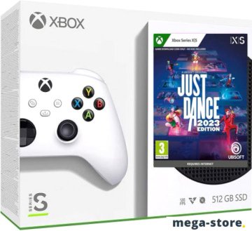 Игровая приставка Microsoft Xbox Series S Fortnite + Just Dance 2023