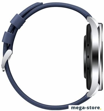 Умные часы Xiaomi Watch S1 (серебристый/синий, международная версия)