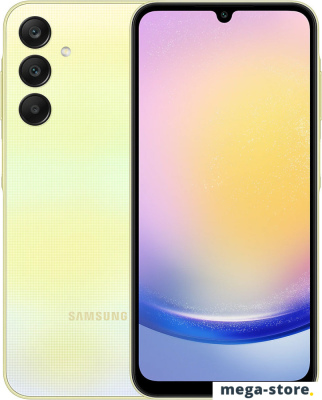 Смартфон Samsung Galaxy A25 8GB/128GB (желтый, без Samsung Pay)