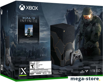 Игровая приставка Microsoft Xbox Series X Halo Infinite Limited Edition