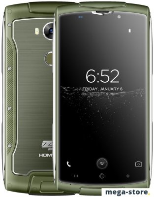Смартфон Zoji Z7 (зеленый)