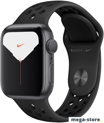 Умные часы Apple Watch Nike Series 5 40 мм (алюминий черный космос/антрацит)