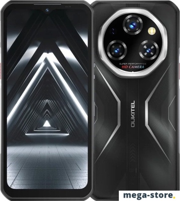 Телефон Oukitel WP55 Pro 16GB/512GB (черный/серебристый)