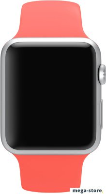 Умные часы Apple Watch Sport 42mm Silver with Pink Sport Band (MJ3R2)