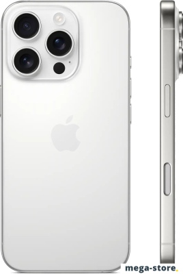Смартфон Apple iPhone 16 Pro 256GB (белый титан)