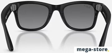 Умные очки Ray-Ban Meta Wayfarer Gen 2 RW4012 (large, черный матовый/графитовый)