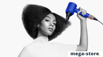 Фен Dyson HD07 Supersonic 460555-01 (синие румяна)