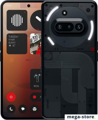 Телефон Nothing Phone (3a) 8GB/128GB (черный)